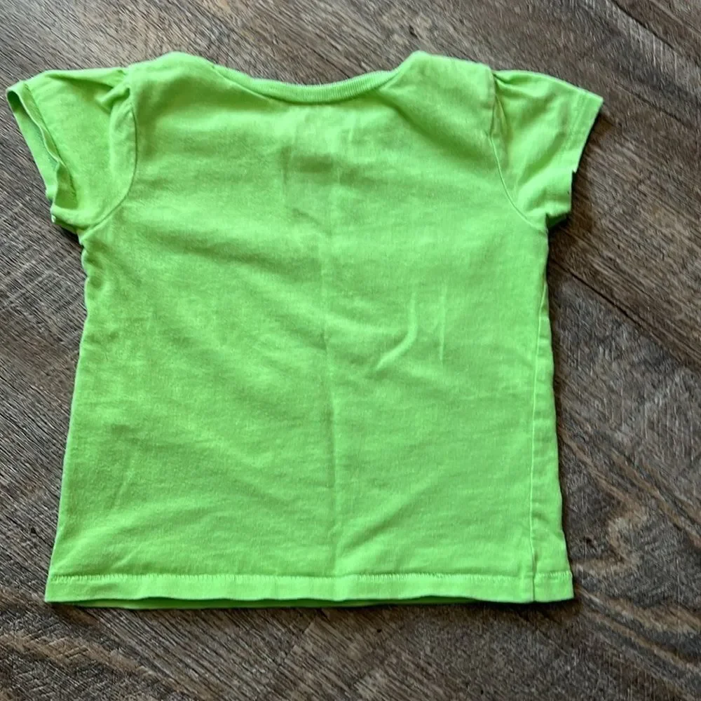 Old Navy Toddler St Patrick’s Day Shirt 18-24M Daddy’s Lucky Charm Green Tee